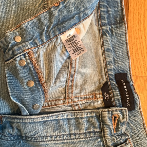 AERO 90's Baggy Jean non-stretch - Button Fly - Picture 3 of 4